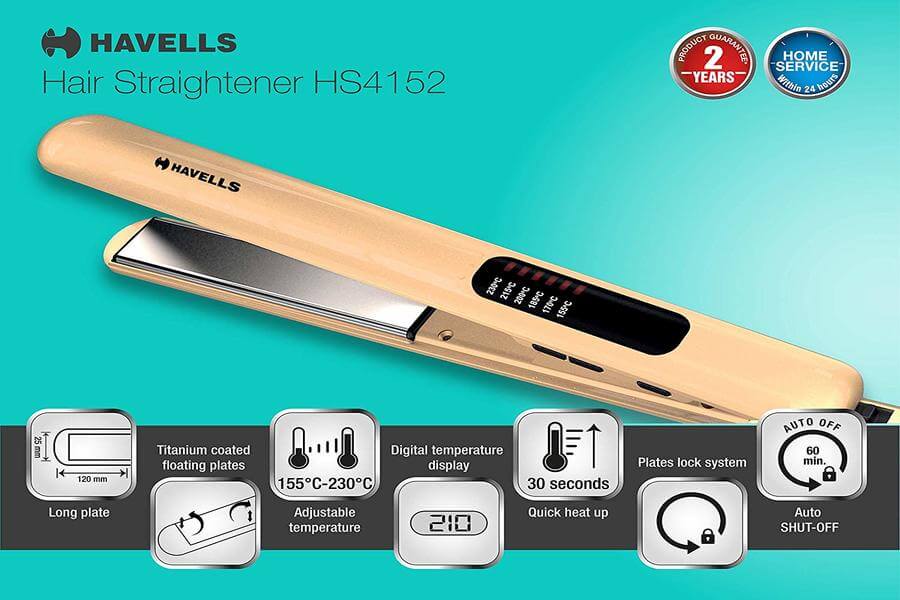 havells keratin hair straightener