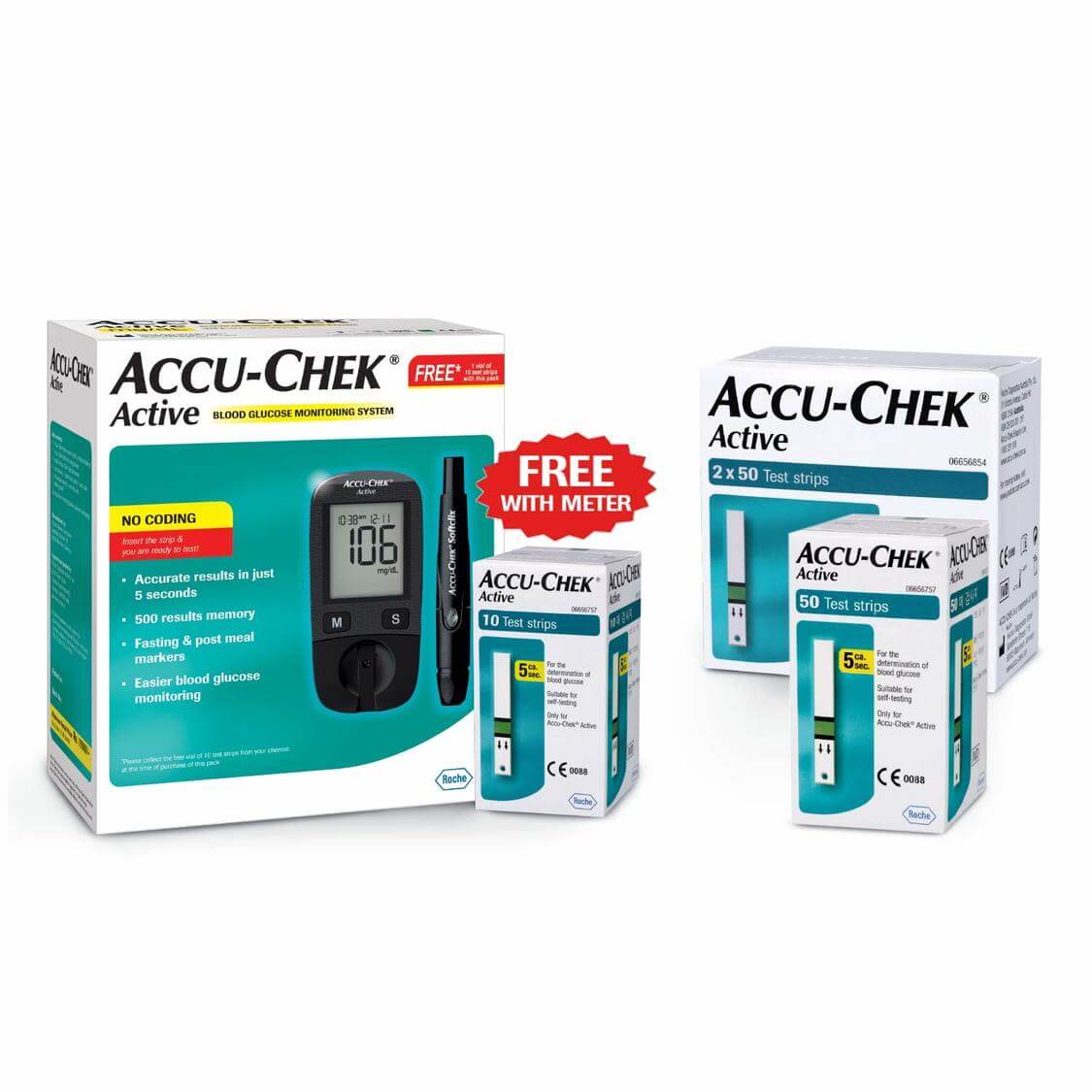 Accu Chek blood glucose meter