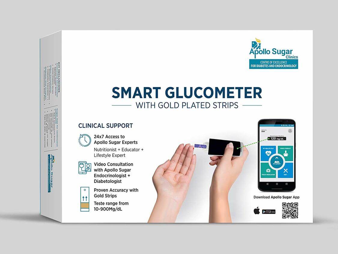 Rone of the best glucometer in india made by appolo