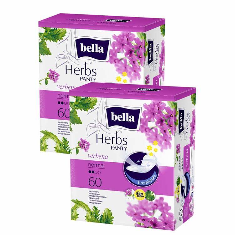 best pantyliner Bella Herbs Partyliners with Verbena