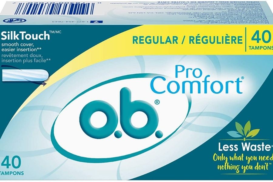 best tampon foe beginner in india O.B PRO COMFORT Regular Tampon