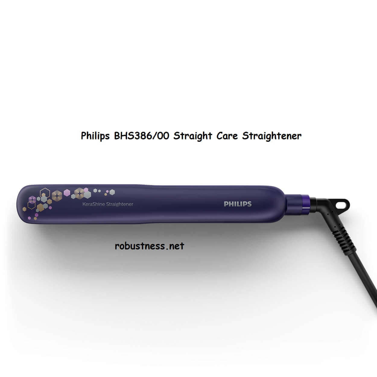 Philips hair straightener model BHS386