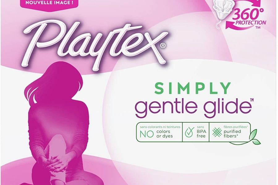  best tampons for beginners in India Playtex Simply Gentle Glide Tampons