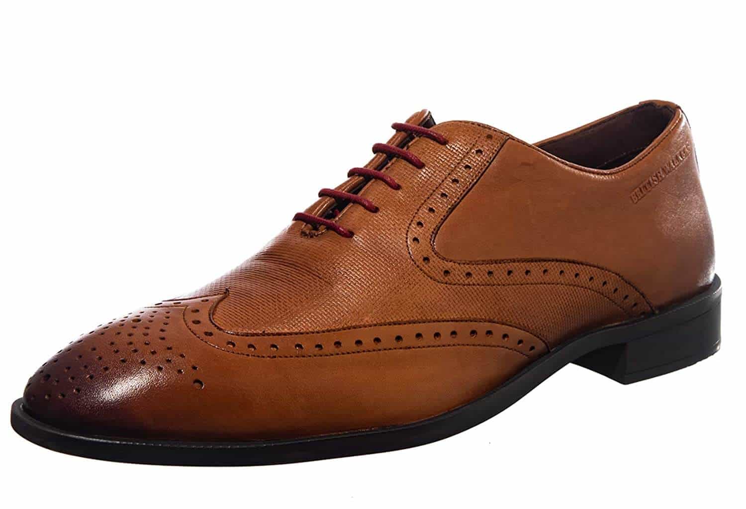 BRITISH WALKERS Khadim's Men Formal Brogue Shoe-min