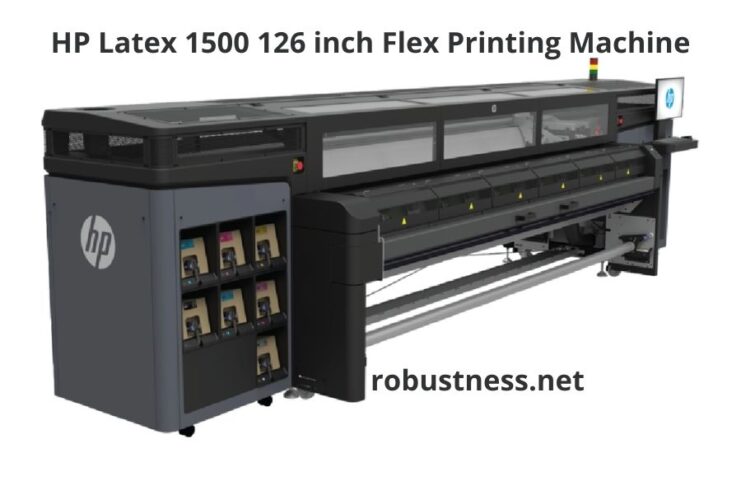 HP Latex 1500 126 inch Flex Printing Machine
