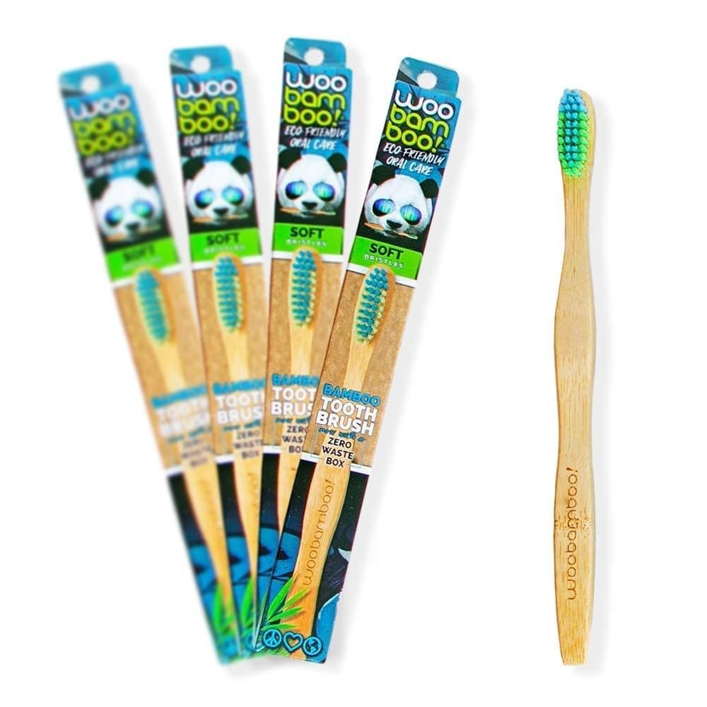 Woobamboo Bamboo Toothbrush with soft bristles