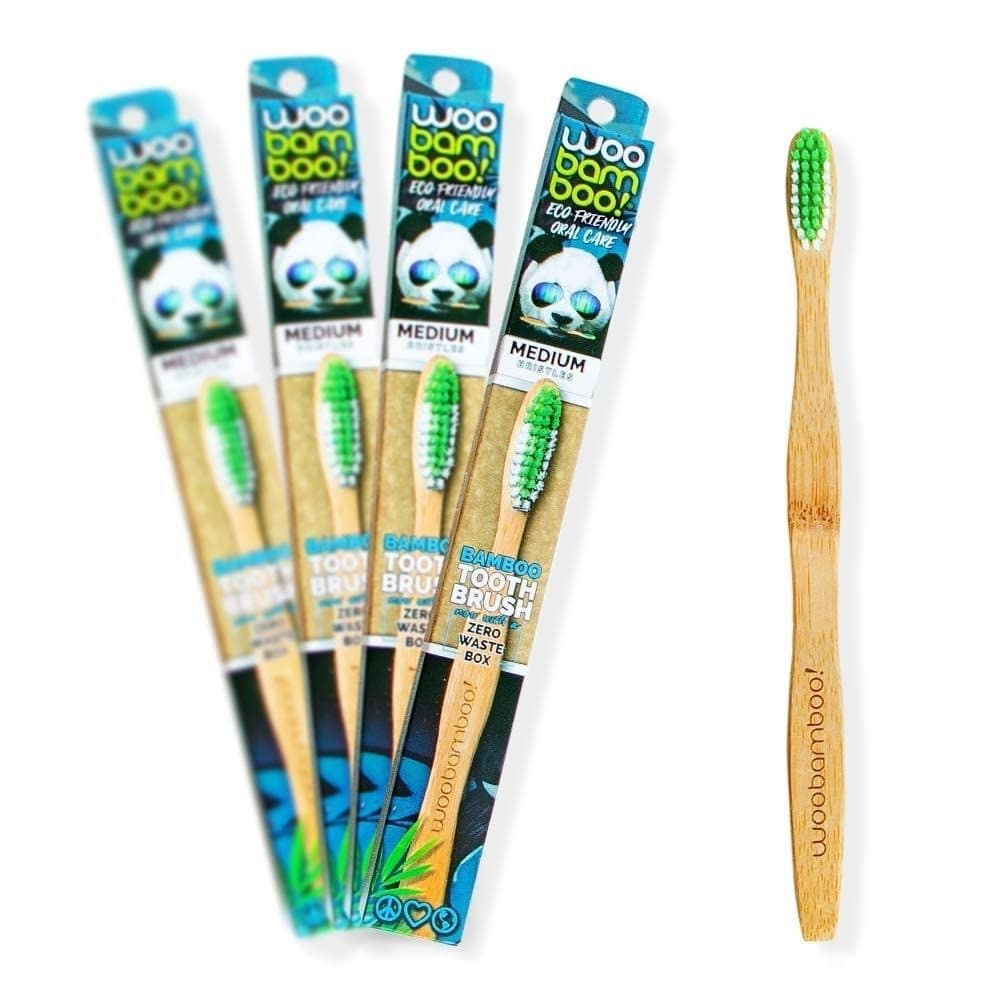 Woobamboo Eco-Friendly Toothbrush for adult (medium)